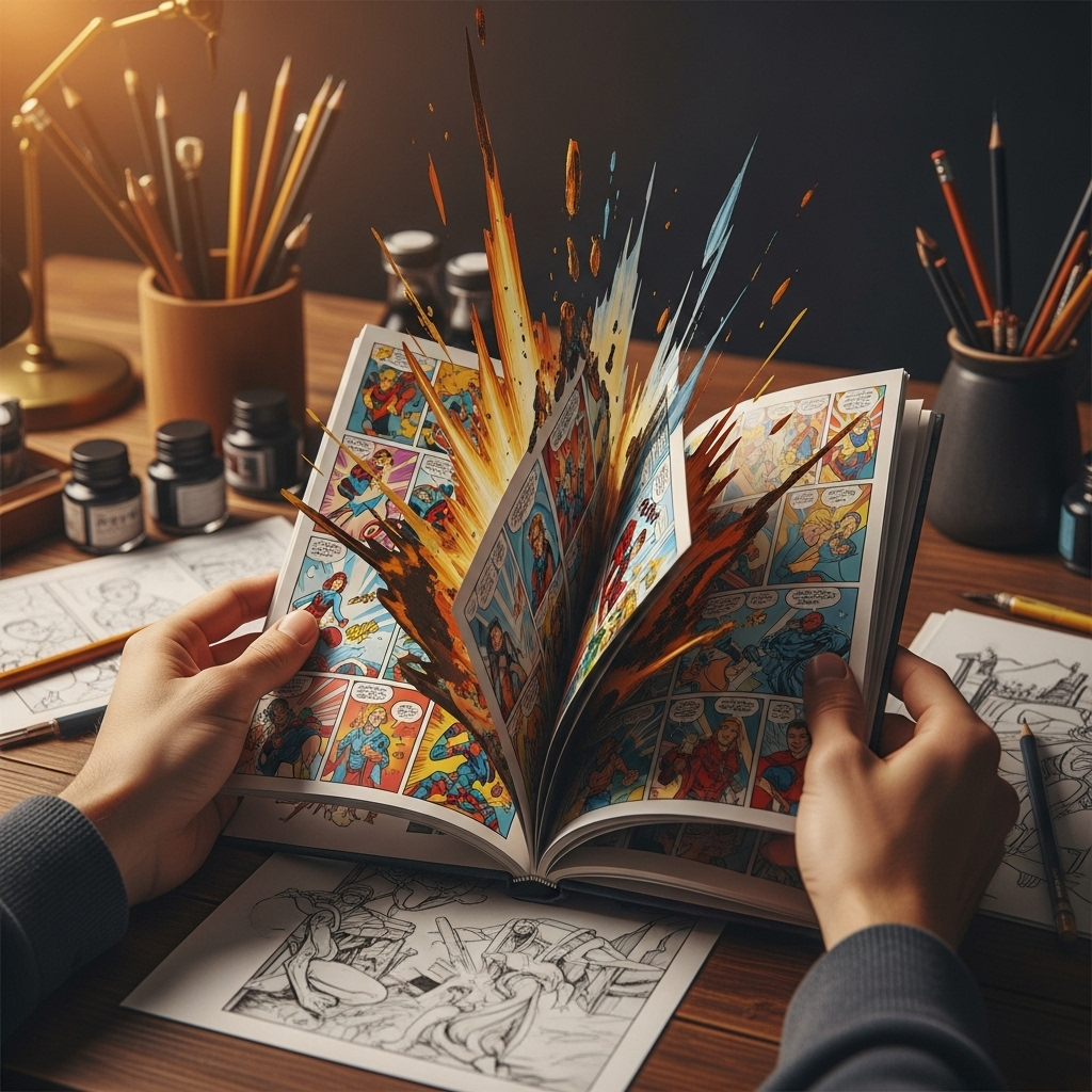 Zanurz się w świat komiksów: recenzje, opinie i praktyczne wskazówki