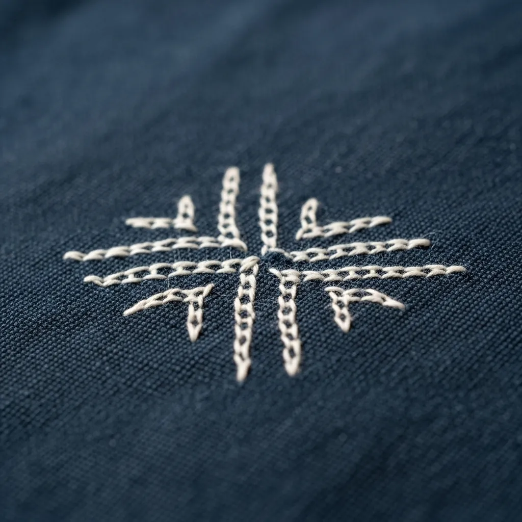 Sashiko – japońska sztuka naprawy odzieży